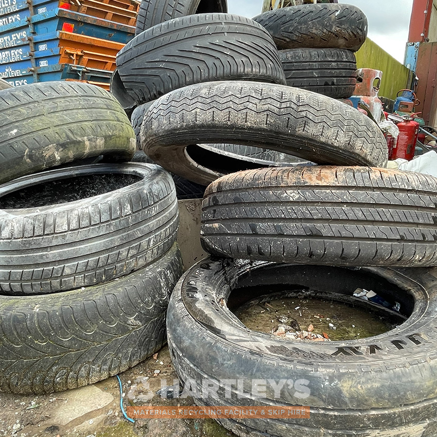 Recycling Recycled Tyres tyres ready to be recycled